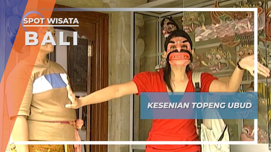 Mengunjungi Galeri Topeng di Ubud, Bali