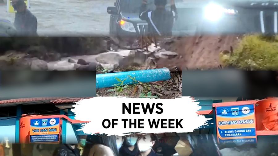 News of The Week: Jokowi Terobos Banjir, Siswi Nonmuslim Berjilbab