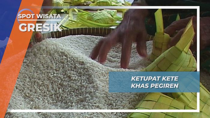 Ketupat Ketek Khas Pegirean dari Desa Gunung Anyar Kebomas Gresik