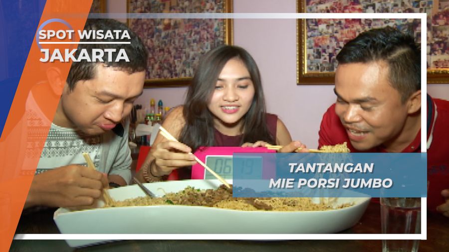 Mie Porsi Delapan Habis Dalam Setengah Jam, Tantangan Kuliner Kelapa Gading Jakarta