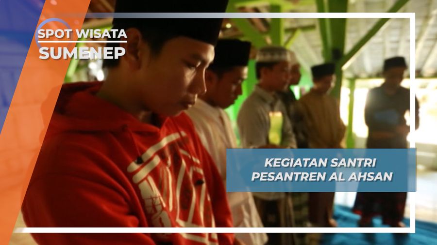 Santri Pesantren Al Ahsan Pasar Sore Karangduak Sumenep