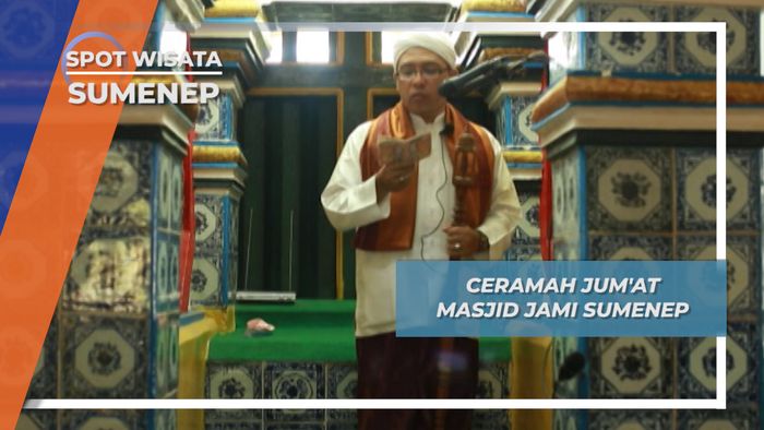 Ceramah Jumat Berbahasa Arab Masjid Agung Sumenep
