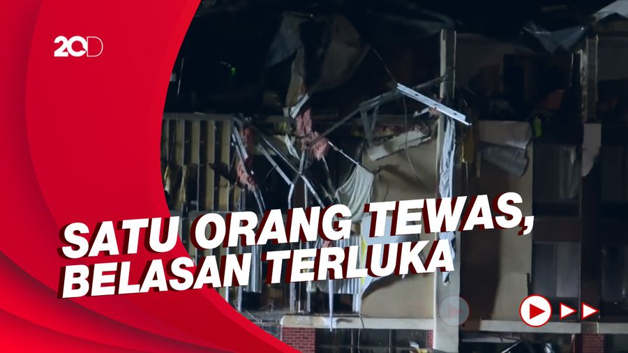 Potret Kerusakan Bangunan di Alabama Usai Diterjang Tornado