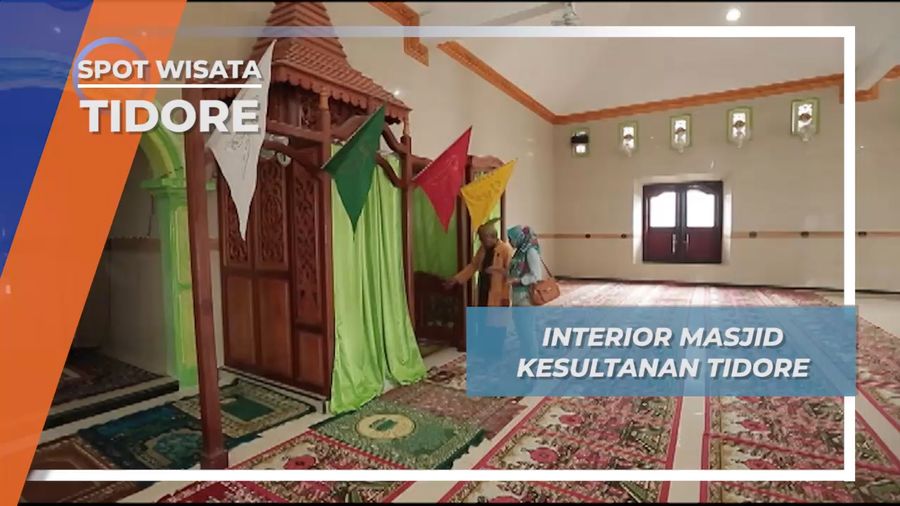 Mimbar Terpisah untuk Salat Sultan, Masjid Kesultanan Tidore