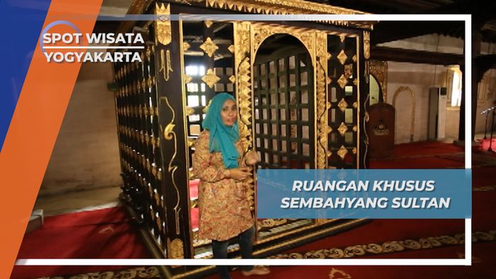 Maksuro, Ruangan Khusus Sholat Sultan di Masjid Gedhe Kauman Yogyakarta
