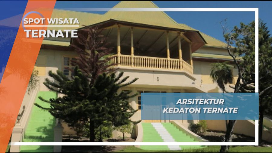 Kemegahan Arsitektur Kedaton Ternate Maluku Utara