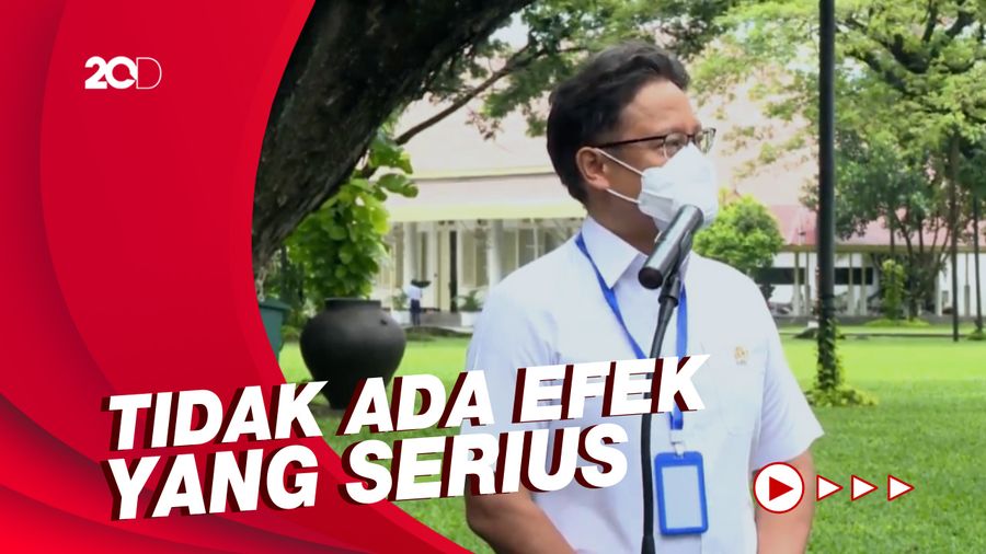 Bicara Efek Samping Vaksin, Menkes Budi: Ingin Makan Banyak