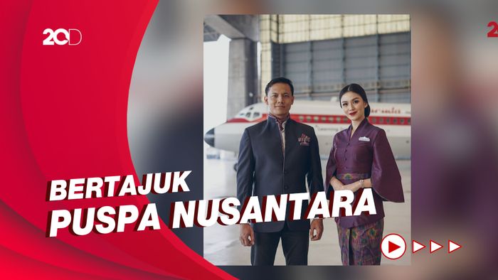 Didiet Maulana Rancang Busana untuk Awak Kabin Garuda
