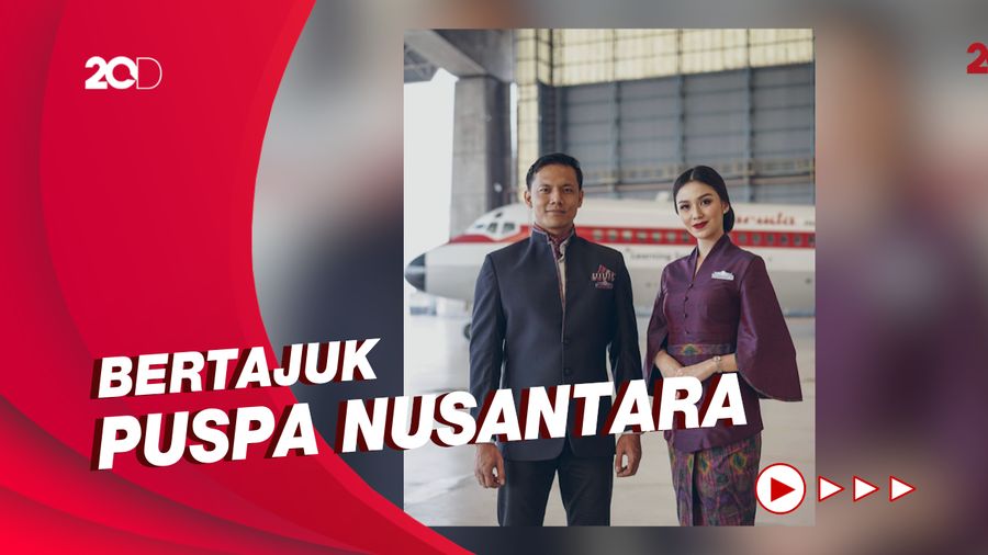 Didiet Maulana Rancang Busana untuk Awak Kabin Garuda
