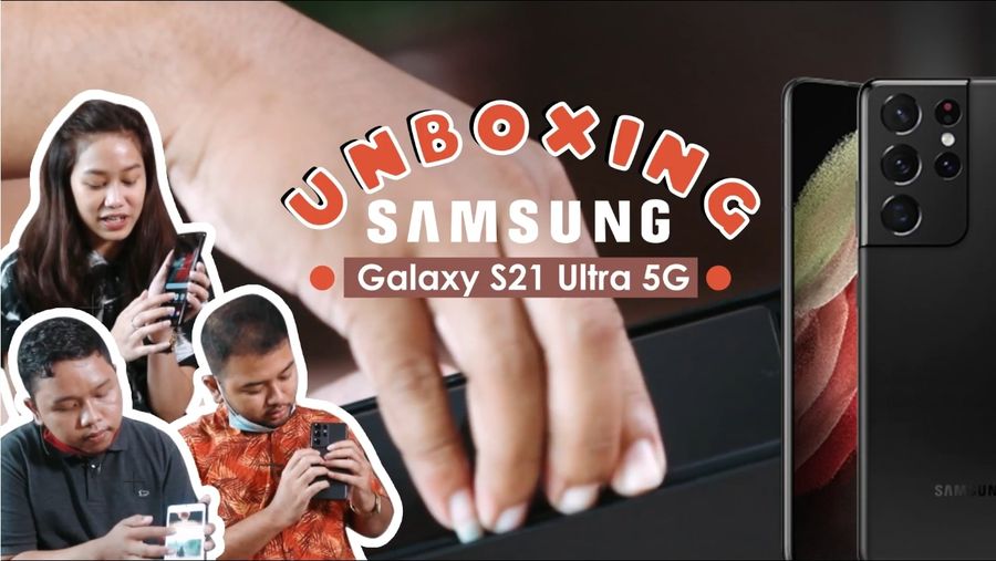 Rame-rame Ngeroyok Galaxy S21 Ultra dari Samsung