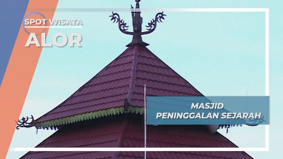 Sejarah Masjid At Taqwa Berdiri 1633 Masehi di Desa Wakapsir Pulau Alor 