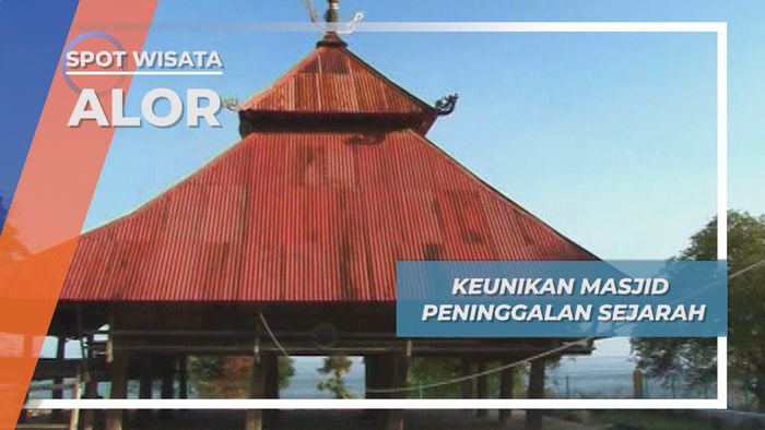 At Taqwa, Masjid Tanpa Paku Berarsitektur Khas Ternate di Pulau Alor 