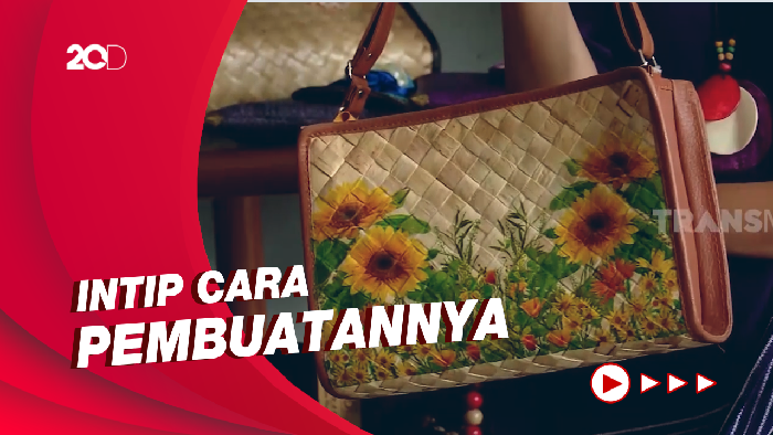 Cantiknya Tas Pandan yang Sudah Mendunia