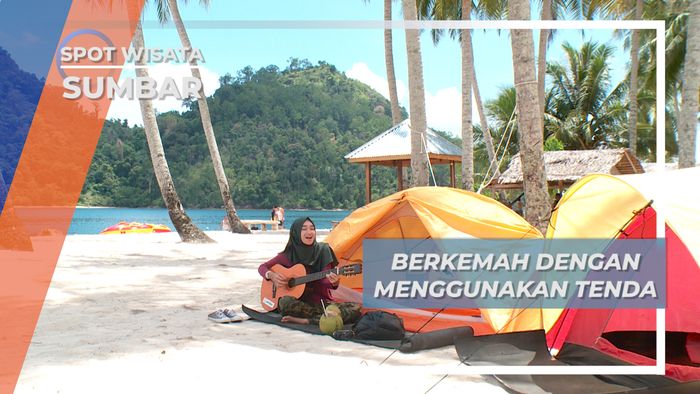 Berkemah di Pulau Pasumpahan Sumatera Barat
