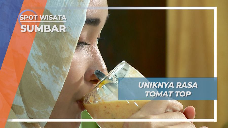 Tomat Top, Bercampur Telur Untuk Pelepas Dahaga Sumatera Barat