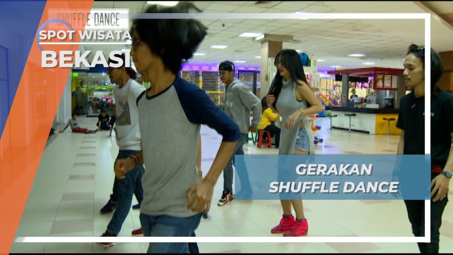 Running Man dan Shuffle, Gerakan Dasar Shuffle Dance, Bekasi