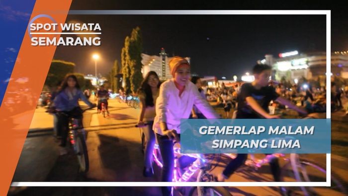 Gemerlap Malam Simpang Lima Semarang, Simbol Wajah Sang Kota Metropolis
