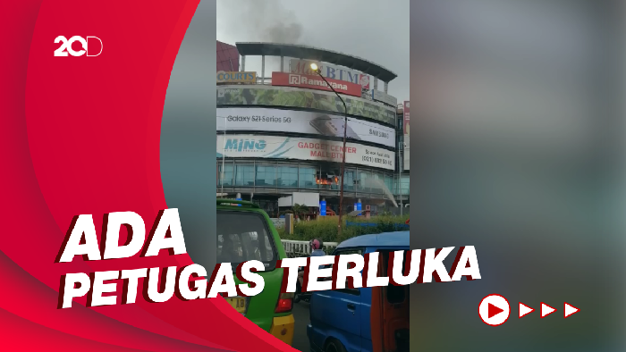 Kebakaran di Bogor Trade Mall
