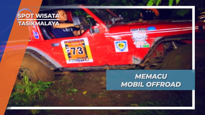 Menerjang Tantangan Lintasan Offroad, Tasikmalaya