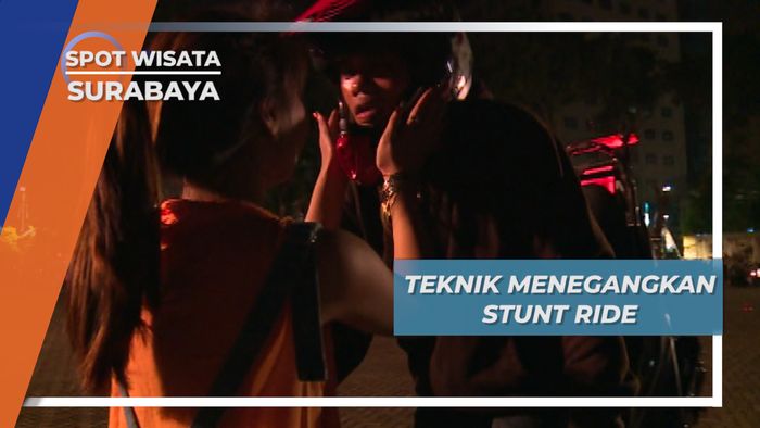 Circle Standing, Teknik Berputar dengan Satu Roda, Surabaya