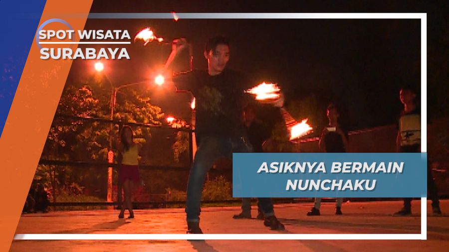 Nunchaku, Senjata Beladiri ala Bruce Lee, Surabaya 