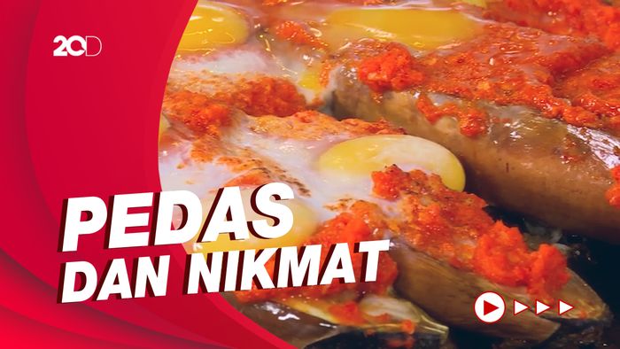 Masak Masak: Resep Terong Panggang Balado Toping Telur Puyuh