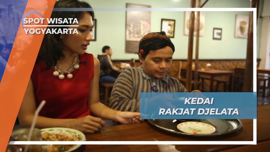 Kedai Sederhana Bernuansa Jawa Kuno di Yogyakarta