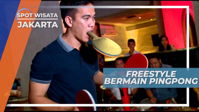 Ping Pong Gaya Bebas, Melepas Lelah Menuntaskan Hari Jakarta