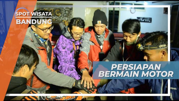 Doa, Persiapan Bertualang Motor Malam Hari Di Bandung 