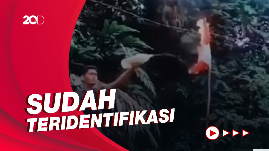 Viral Kasus Merah Putih Dibakar, Polri Identifikasi Pelaku