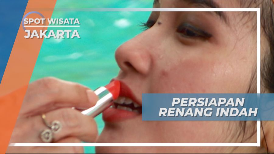 Merias Wajah, Kegiatan Rutin Sebelum Berolahraga Renang Indah, Jakarta
