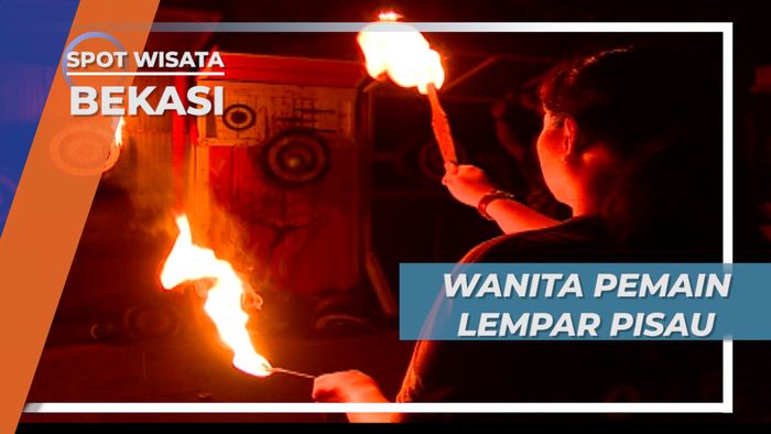 Lempar Pisau Api, Pelempar Wanita Bekasi