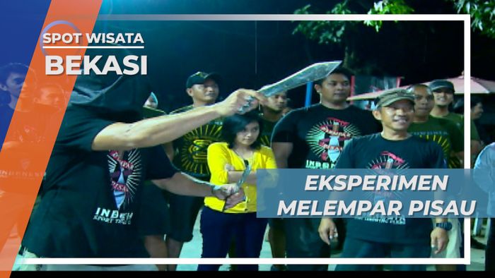 Setelah Mahir, Tentu Ada Cara Lebih Sulit Melempar Pisau Bekasi
