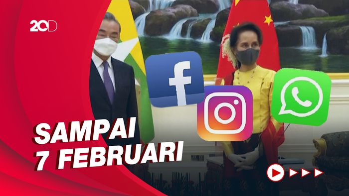 Usai Kudeta, Militer Myanmar Blokir Facebook Cs