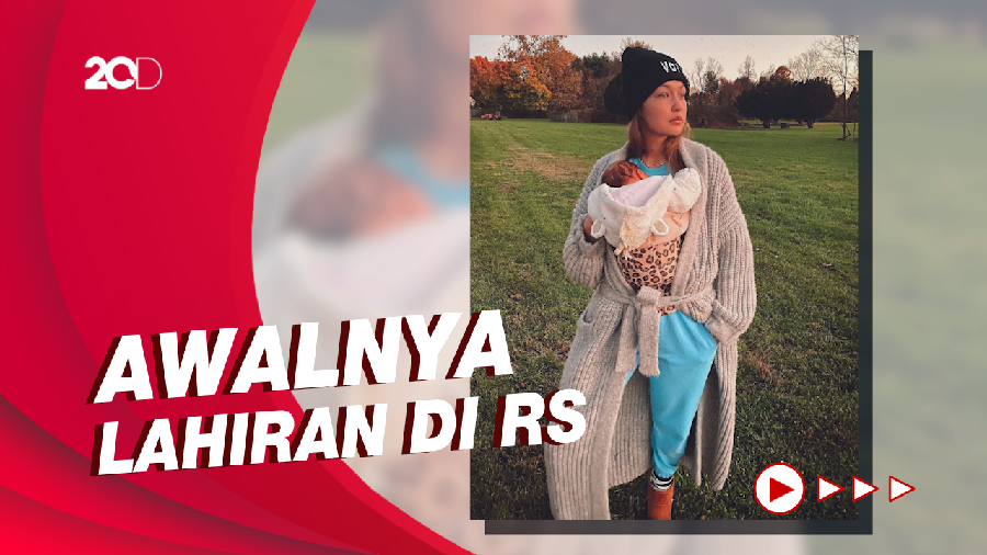 Gigi Hadid Cerita Pengalaman Lahiran di Rumah Selama 14 Jam