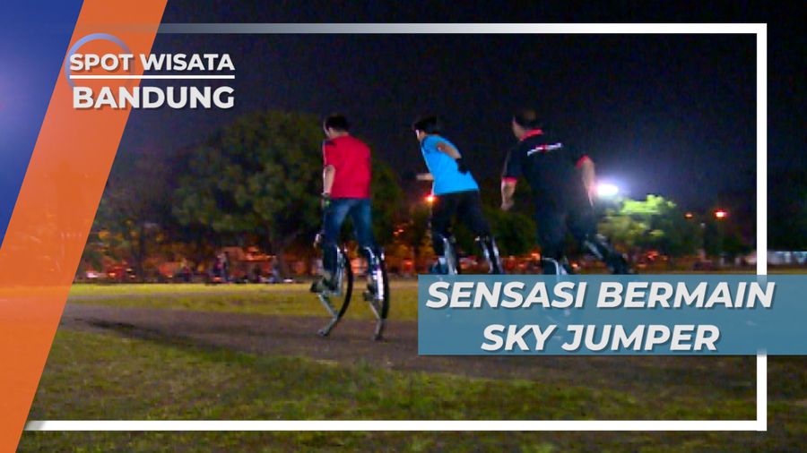 Jumping Stilts Bandung, Alat Lompat Berpegas