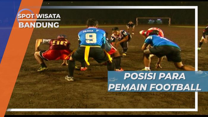 Offensive Line Man hingga Wide Receiver, Berbagai Posisi di Flag Football Bandung