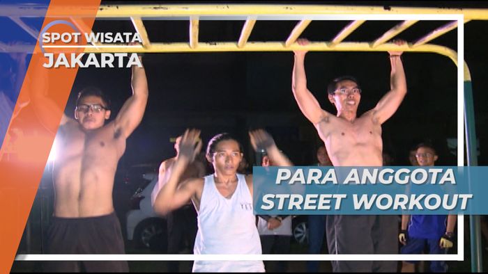 Para Anggota Street Workout Jakarta 