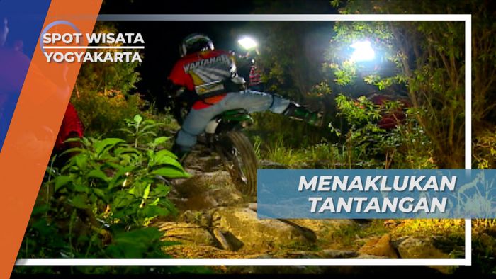 Selalu Ada Tawa Untuk Yang Gagal di Jalur Motor Trail Yogyakarta