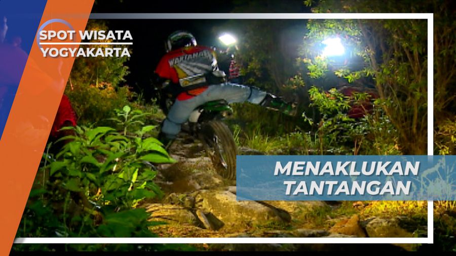 Selalu Ada Tawa Untuk Yang Gagal di Jalur Motor Trail Yogyakarta