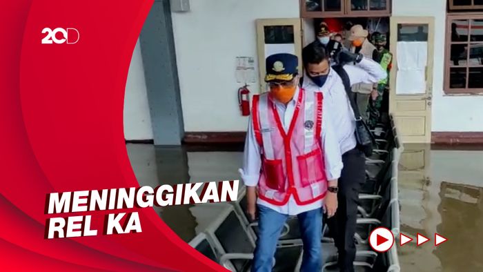 Tinjau di ST Tawang, Menhub Buat Langkah Antisipasi Banjir