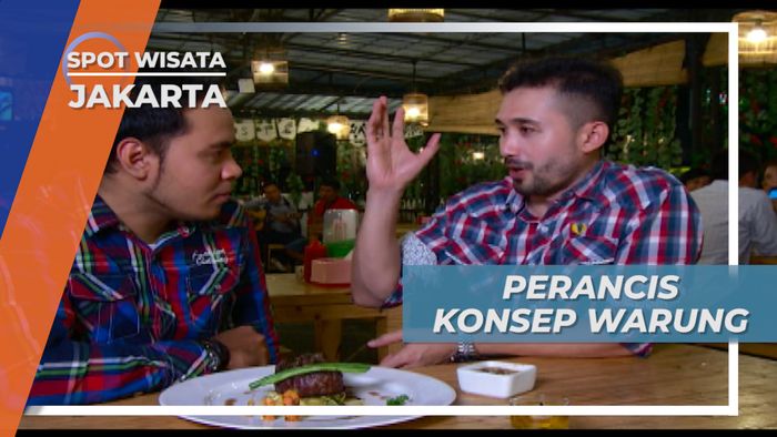 Menggunakan Bahan Lokal, Restoran Perancis ini Berkonsep Warung, Jakarta