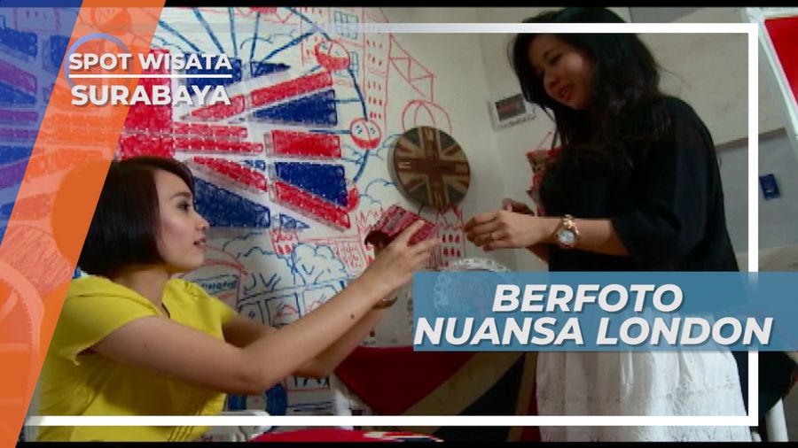 Foto dengan Latar London Tidak Perlu Ke Inggris, Surabaya