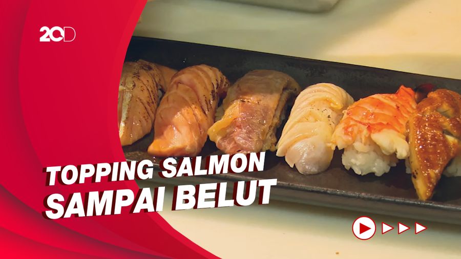 Bikin Laper: Puas Makan Sushi Saus Mentai di Senopati