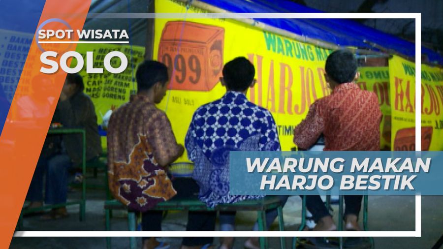 Warung Tenda Bestik Pingir Jalan Solo