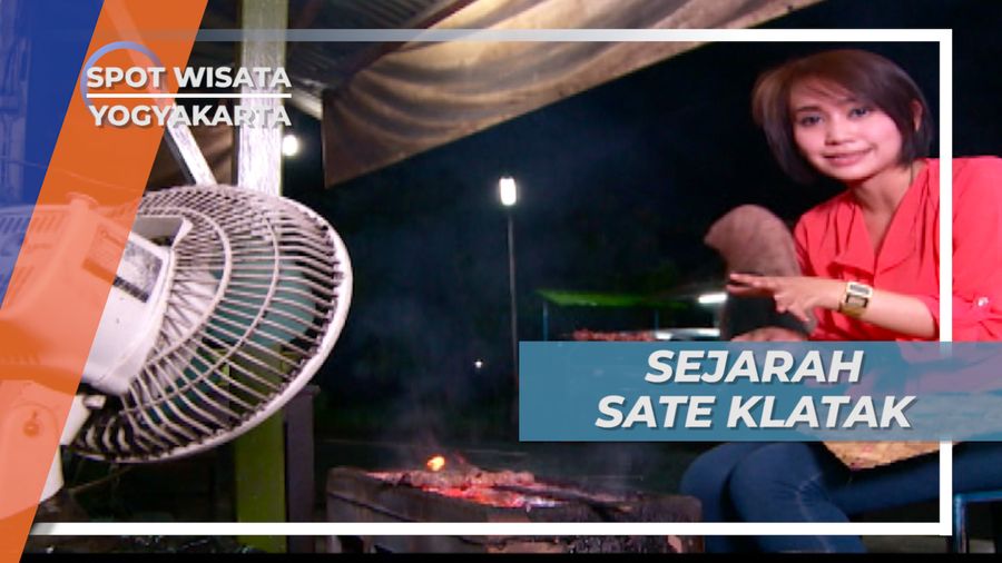 Suara Rekahan Bumbu Pada Daging Terpanggang Menjadi Nama Sate Klatak Yogyakarta