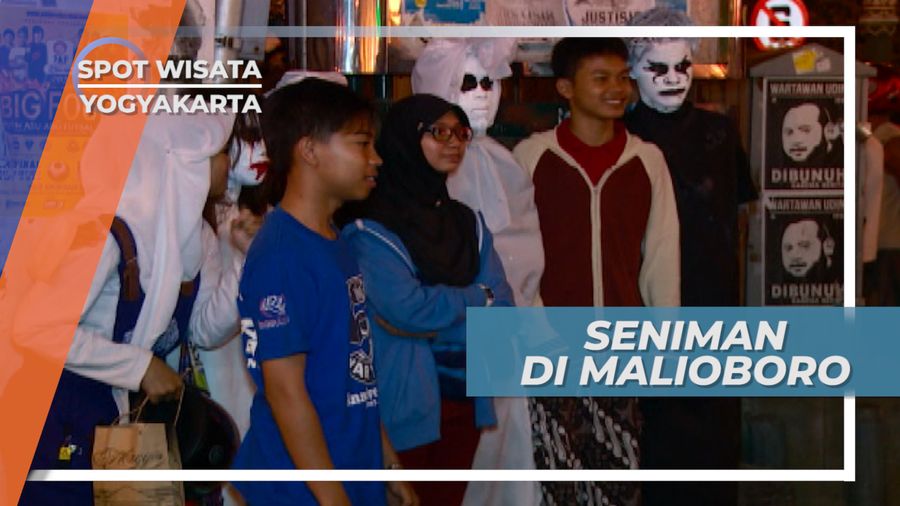 Para Seniman Di Malioboro, Yogyakarta