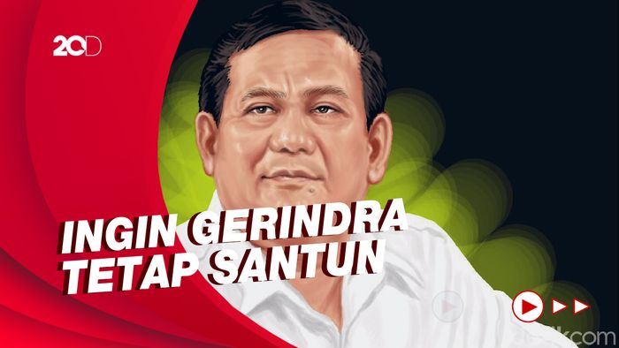 Prabowo Tegaskan Rival Politik Bukan Musuh Politik