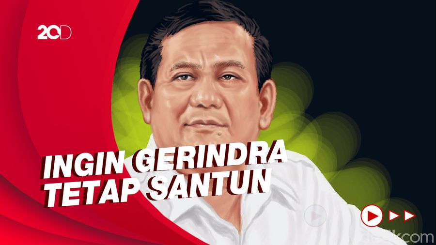 Prabowo Tegaskan Rival Politik Bukan Musuh Politik