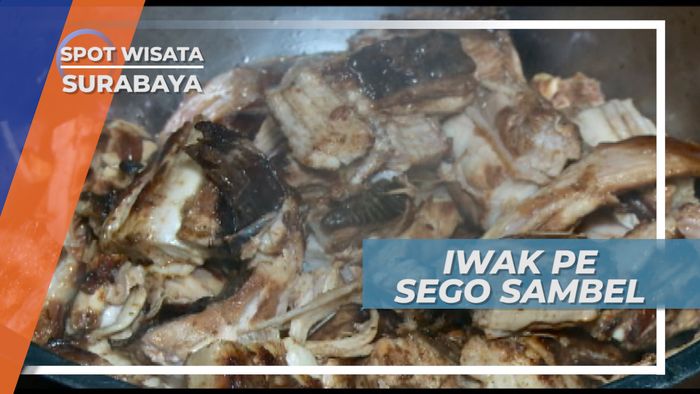 Iwak Pe Sego Sambel Surabaya, 40Kg Ikan Pari Berkulitas Habis Dalam Semalam